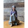 Wells Reclamation Collectible Elisa Figure 'Woman On Steps'