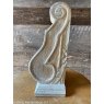 Wells Reclamation Reeded Scroll Corbel (Rustic)