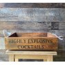 Rustic Wooden Crate (Explosive Cocktails)