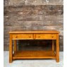 Wells Reclamation Contemporary Oak Console Table