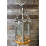 Wells Reclamation Ornate Metal Hanging Lantern