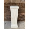 Wells Reclamation Handmade Large Painted Indoor Wooden Plinth
