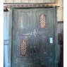 Wells Reclamation Reclaimed Rustic Inlaid Teak Door