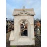 Wells Reclamation Hand Carved Natural Stone Bell Tower