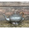 Wells Reclamation Arts & Crafts English Pewter Tea Pot