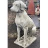 Stone Hunting Dog Statue