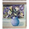 Wells Reclamation Early 20th Century School 'Vase Of Flowers' Oil On Canvas