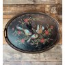 Wells Reclamation Victorian French Decorative Cast Metal Tray