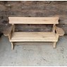 Wells Reclamation Rustic Solid Reclaimed Oak Bench