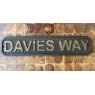 Wooden Sign (Davies Way)