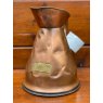 Wells Reclamation Early 19th Century Half Gallon Copper Jug