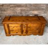 Wells Reclamation Antique Early 19th Century Pine Chest