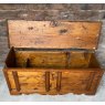 Wells Reclamation Antique Early 19th Century Pine Chest