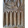 Wells Reclamation Antique 15th Century Carved Oak Tracery Panel