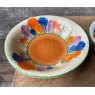 Wells Reclamation Art Deco Clarice Cliff Bizzare Crocus Pattern Bowls