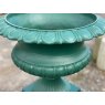 Wells Reclamation Classic Cast Iron Urn on Plinth