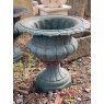 Wells Reclamation Short Cast Iron Garden Urns