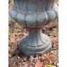 Wells Reclamation Short Cast Iron Garden Urns