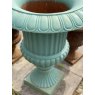 Wells Reclamation Large Traditional Cast Iron Urn (Green)