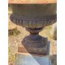 Wells Reclamation Cast Iron Urn with Square Plinth