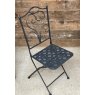 Wells Reclamation Garden Bistro Set (Charcoal)