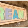 Wells Reclamation Reclaimed Hand Painted 'Ice Cream' Wooden Sign
