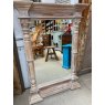 Wells Reclamation Lime Washed Teak Mirror
