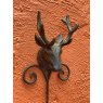 Wells Reclamation Metal Stag & Scroll Hook