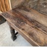 Antique Early 17th Century Dutch Carved Oak Dining Table