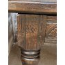 Wells Reclamation Antique Early 17th Century Dutch Carved Oak Dining Table