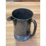 Wells Reclamation 19th Century Spouted English Pewter Tankard