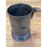 Wells Reclamation 19th Century Spouted English Pewter Tankard