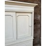 Wells Reclamation Edwardian Painted Ash Linen Press Cupboard