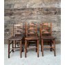 Victorian Elm & Beech Chapel Chairs