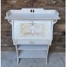 Wells Reclamation Unique Early 20th Century Painted Decorative Bureau