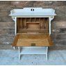 Wells Reclamation Unique Early 20th Century Painted Decorative Bureau