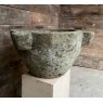 Wells Reclamation Stunning 18th Century White Marble Mortar