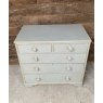 Vintage 20th Century Painted Chest Of Drawers