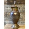 Wells Reclamation Unusual Victorian Brass Lidded Jug