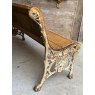 Wells Reclamation Reclaimed Decorative Oak & Cast Iron Garden Bench