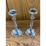 Wells Reclamation Pair of Silver Candlesticks