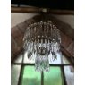 Wells Reclamation Vintage Glass Chandelier