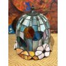 Wells Reclamation Vintage Tiffany Style Domed Glass Shade