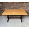 Wells Reclamation Vintage Oak Refectory Style Dining Table