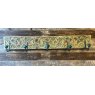 Rustic Teak Hooks (Teal)