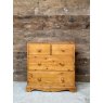 Wells Reclamation Contemporary Solid Pine Chest Of Drawers