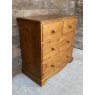 Wells Reclamation Contemporary Solid Pine Chest Of Drawers