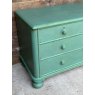 Victorian Painted Mahogany Chest of Drawers