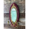 Wells Reclamation Unique Victorian Small Mirror