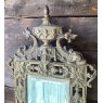 Decorative Victorian Brass Mirror
